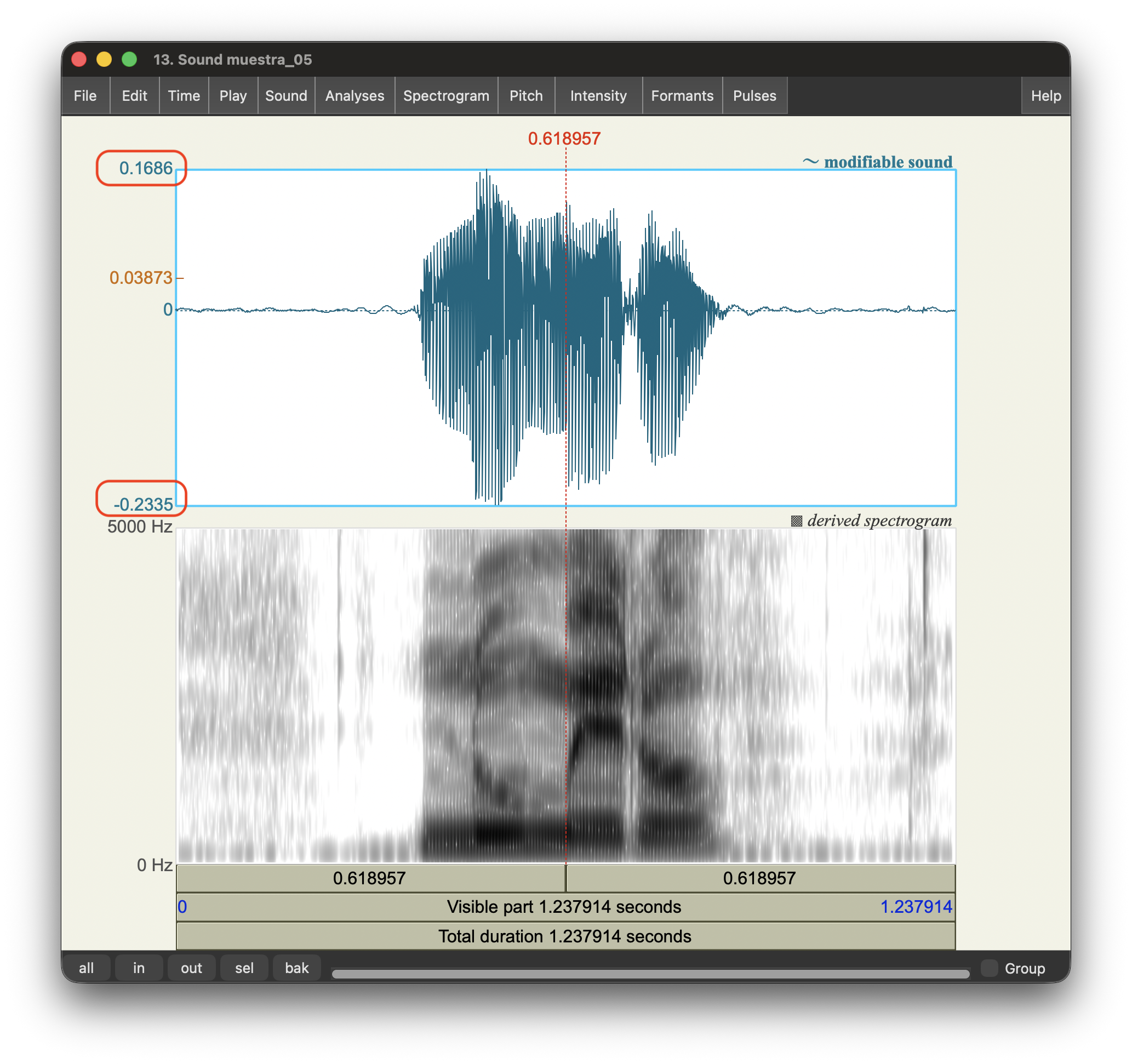 Audio que se va a amplificar